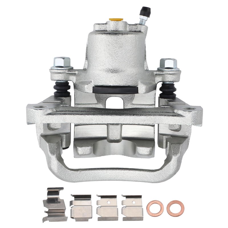 MAYASAF مايا ساف 19B3277 مكبس فرامل قرص خلفي يسار جانب السائق بدون وسائد مناسب لتويوتا سيكويا 2008-2017، لتويوتا توندر 2007-2017 - Image 1